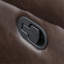 Fauteuil inclinable oscillant standard en similicuir de 43,25 po de largeur-122351581-122351583