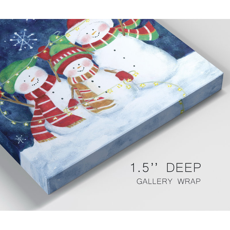 Festive Lights II - impression sur toile tendue, H 40 po x l 40 po x P 1 po