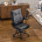 25.6 Inch Adjustable Armrest Dual Purpose Leg Swivel Office Chair With Spikes-749801904
