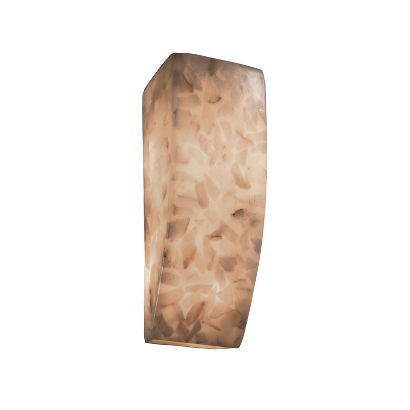 Resin LED Flush Mounted Sconce, Yes