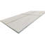 Marbre blanc, marbre naturel, pour mur, finition texturée FS, marbre cannelé 3D