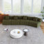 Canapé modulaire courbé Chenille-1868624579
