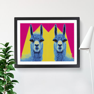 Colourful Llamas Vol.2 1 Piece Wall Art