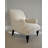 Jillian Classic High Back Linen Fabric Upholstered Armchair-66987154