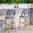 Battista Polyethylene (PE) Wicker Outdoor Stool-2069469185