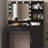 Vanity Desk With Mirror & Light, Large Drawer Three Level Storage Dresser, 3 Lighting Modes Adjustable Brightness, Bedroom Dressing Table-2066425549