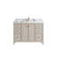 Meuble-lavabo simple 48 po avec plateau Chicago