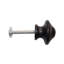 Black Wrought Iron Cabinet Knobs Colonial Design Renovators Supply