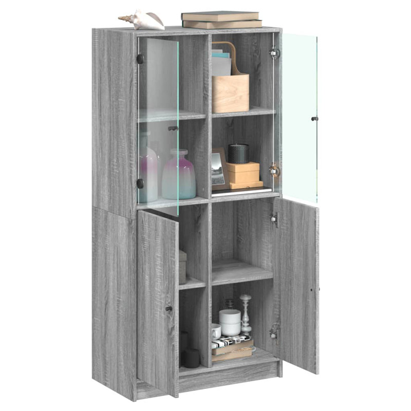 Ozra 68cm Sideboard, Grey Sonoma