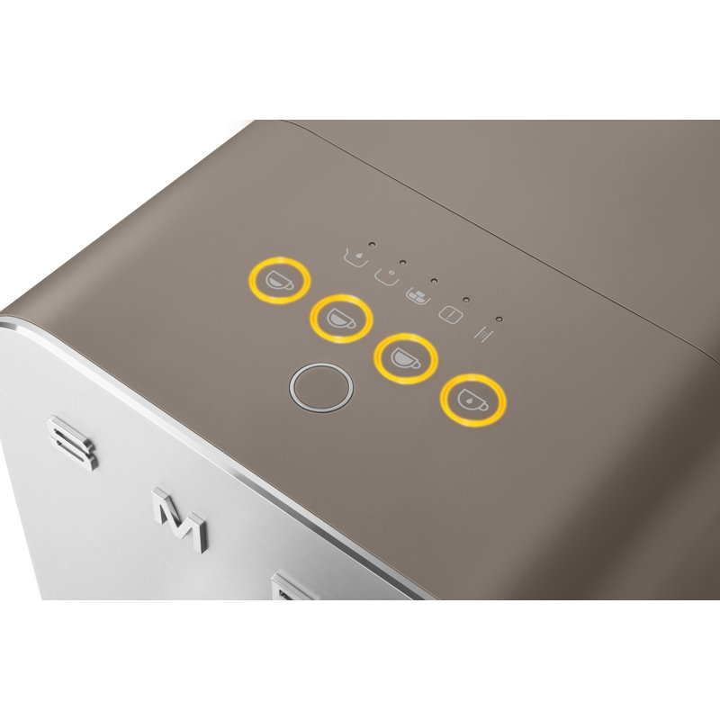 SMEG Fully-Auto Coffee Machine, Gray