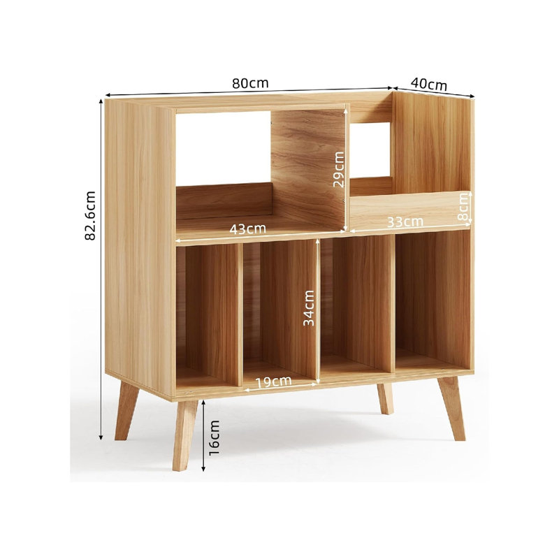 82.6cm H Media Shelves