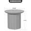 Outdoor Side Table , 19.69 " W 19.69 " D