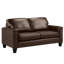  Ensemble de salon en cuir véritable 3 pièces Deboer-504861188
