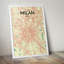 Milan City Map - No Frame Print-1849804756