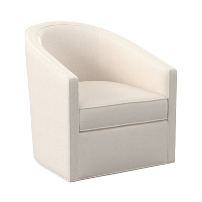 Archer Upholstered Swivel Barrel Chair