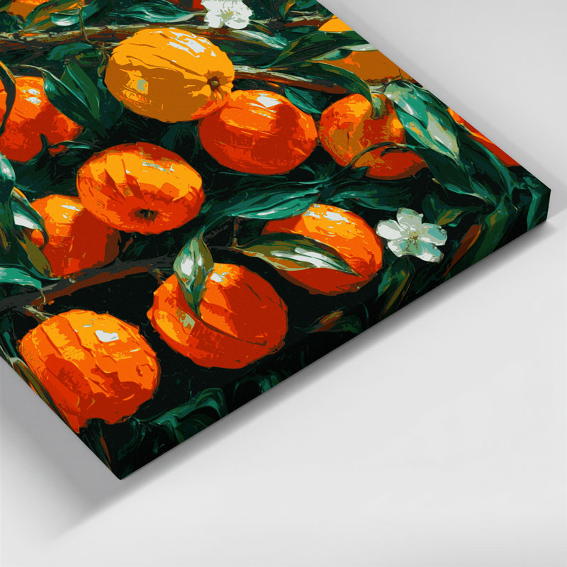 Art mural sur toile Fruit, H 8 po x l 10 po
