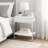 Hemy Accent Side End Table, Drawer, 1 Shelf, 20 Inch, Metal-101190784-101190785