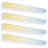 4ft Commercial Led 3cct Led Linear Stairwell Strip Light Fixture 