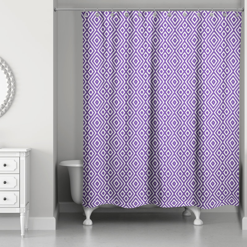 Geometric Shower Curtain