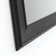 Delta Rectangular Standard Flush Mount Framed Glass Bathroom/Vanity Mirror