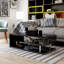 Table basse avec rangement et tablette au plancher Gethin-104807932