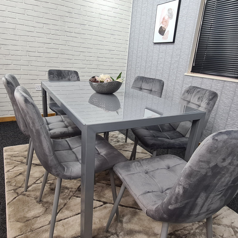 Asturias 6 - Person Dining Set