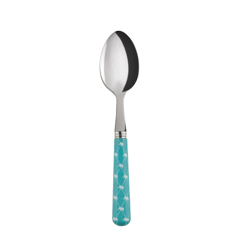 Dumbo Stainless Steel Teaspoon, Turquoise