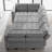 Soneson Ivery 116.6'' Sectional Couch Sleeper Module Polyester Blend Sofa Bed with Storage Seat Ottoman-828228460