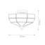 Everson Glass Semi Flush Mount-9835291
