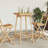 Square 55Cm L Outdoor Standing Height Table