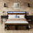 Ahmiah Metal Standard Bed