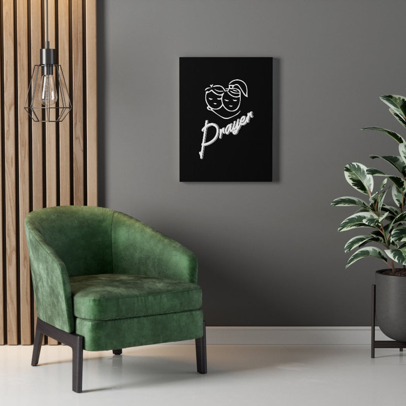 Prayer - Wrapped Canvas Print