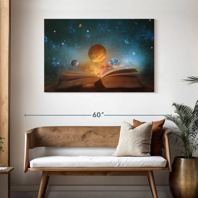 Oberle Galaxy Book, 30" H x 45" W