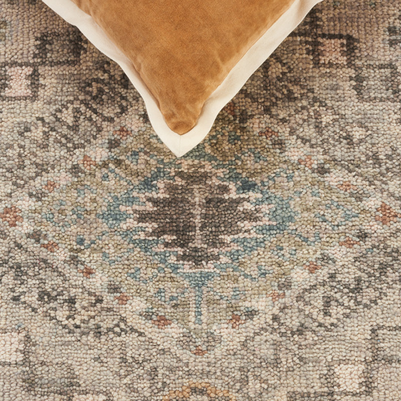 Marisabel Hand Knotted Moroccan Wool Rug, Rectangle 6 pi x 9 pi