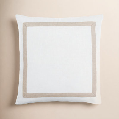 Vivant Cotton Reversible Throw Pillow