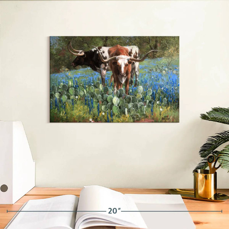 T For Texas, 8" H x 12" W