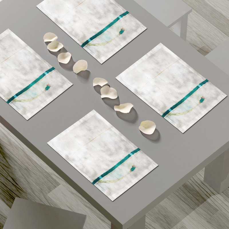 Napperon abstrait en polyester