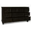 Commode double 10 tiroirs Brayston