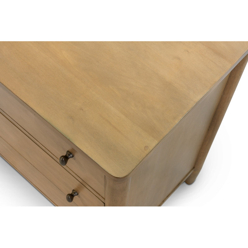 Chatham - 6 Drawer Dresser - Warm Maple Finish