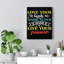 Love Your Family - Wrapped Canvas Print