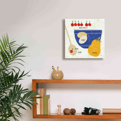 «Bake It I» par Sue Schlabach, estampe numérique sur toile