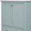 Meuble-lavabo de 30 po sans lavabo, base seulement, armoire de salle de bain avec portes et tiroir, structure solide et panneau de fibres à densité moyenne-874454782
