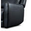 Fauteuil coulissant et pivotant en cuir Brago-114766502
