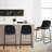 Parveena PU Leather Bar Stools With Back-1307983424-1326549736-1325406025
