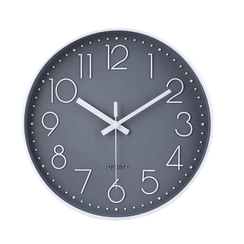 Wall Clock, Grey