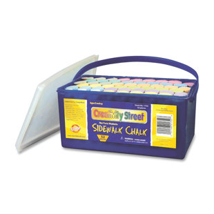 Washable Sidewalk Chalk (Set of 52)