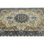 Tapis oriental bleu / jaune en laine noué à la main Paisleyjo