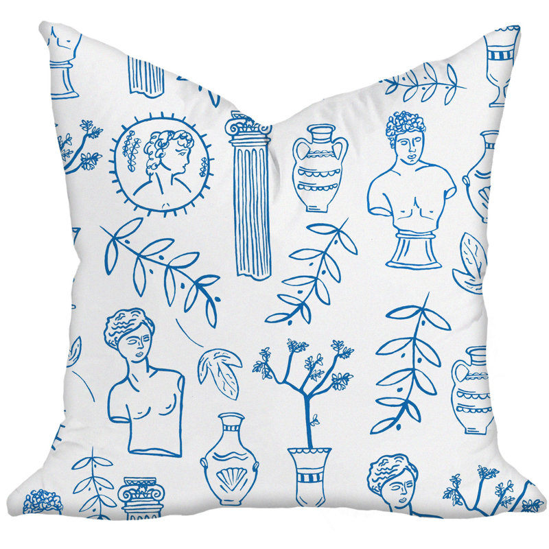 Acropolis Pillow Cover, 24" H x 24" W