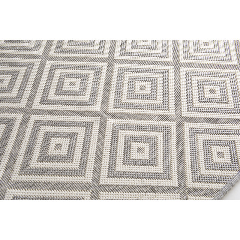 Cathryn Geometric Indoor / Outdoor Area Rug, Rectangle 120 x 170cm