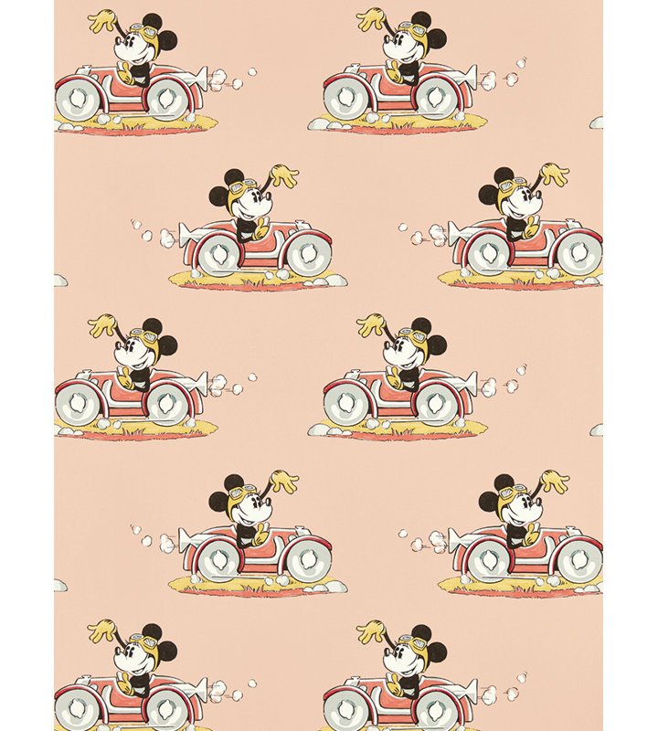 Minnie On the Move Wallpaper, Candy Floss